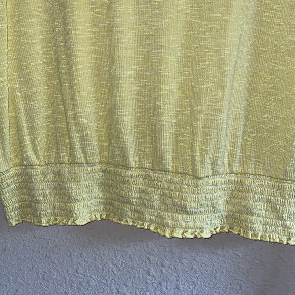 ALYX yellow blouse elastic waist size X Large - Picture 4 of 8